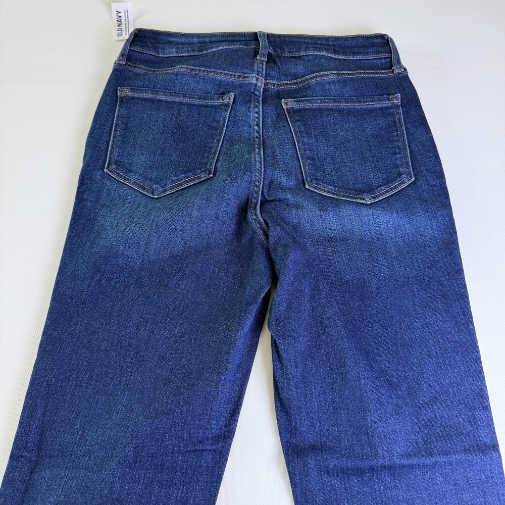 Old Navy NWT Extra High-Rise Rockstar Super Skinny Women's Jeans Sz 8 Med. Wash - Picture 6 of 16